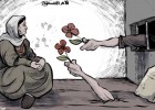 (كاريكاتير محمد سباعنة – الأم الفلسطينية)