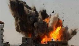 غارة جوية للنظام السوري تستهدف بلدة المزيريب