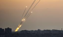 سقوط أربعة صواريخ في المستوطنات بالأراضي المحتلة بمحيط قطاع غزة