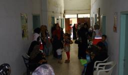 تنظيم يوم صحي في مخيم البص للاجئين