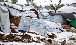  طالبو اللجوء العالقون في جزر اليونان يكابدون معاناة مضاعفة بسبب البرد  