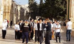 اقتحام المسجد الأقصى بمئات المستوطنين في الأعياد اليهودية