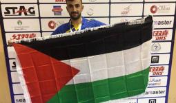 لاعب فلسطيني يتأهل للدور الثاني في بطولة كأس العرب