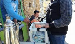 أهالي مخيّم البداوي شمال لبنان يتبرّعون لإعادة إعمار منزل الشهيد قنبر