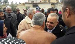 مخيم خان الشيح.. مدير الهيئة العامة للاجئين الفلسطينيين يزور المخيم بعد اتفاق خان الشيح