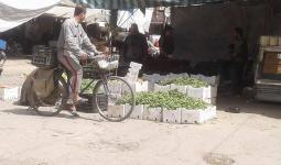سوق في بلدة يلدا جنوب دمشق