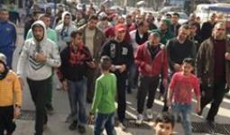 تظاهرة لأهالي نهر البارد للمطالبة ببناء مستشفى