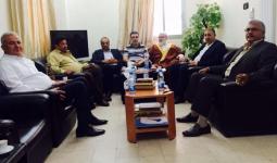 خلال اجتماع اللجنة الفلسطينية لمتابعة ملف المطلوبين