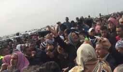 آلاف الفلسطينيين يشيّعون جثمان الشهيد أبو القيعان في النقب المحتل