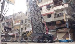 مخيم اليرموك.. داعش تحصن مواقعها من جديد وتطلب من فتح الشام تسليمها أحد قطاعاته والأخيرة ترفض