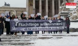 اعتصام في فيينا بعد وفاة لاجئين جرّاء البرد في أوروبا