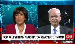 عريقات: نقل الولايات المتحدة سفارتها إلى القدس سيقتل حل الدولتين