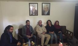 خلال لقاء وفد من بوابة اللاجئين الفلسطينيين باللواء صبحي أبو عرب