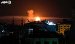 الاحتلال يقصف أكثر من (12) موقع في غزة