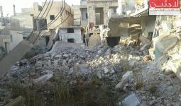 جريح في قصف على مخيّم درعا جنوبي سوريا