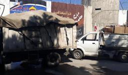 إجراءات عسكريّة لبنانية على خروج شاحنات النفايات من مخيم عين الحلوة 