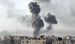 الاحتلال يشن غارات جويّة على قطاع غزة على خلفيّة إطلاق صاروخ