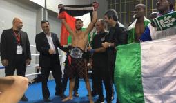 الفلسطيني علي عثمان يُحقق فوزاً جديداً في رياضة قوّة الرمي