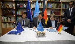 الاتحاد الأوروبي وألمانيا يُوقّعان اتفاقيات بتبرعات إضافيّة لـ 