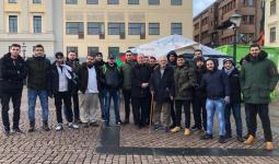لاجئون فلسطينيون يواصلون اعتصاماً في يتبوري السويدية احتجاجاً على رفض طلبات لجوئهم
