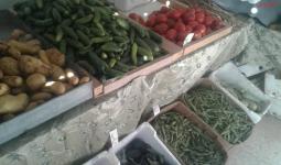 محل لبيع الخضار في مخيم درعا .. تاريخ الصورة شهر أيّار/مايو