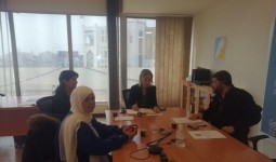 ​​​​​​​لقاء رابطة الفلسطينيين المهجرين من سوريا إلى لبنان مع دوروثي كلاوس مديرة الأونروا في لبنان