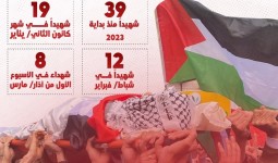 موقع بوابة اللاجئين الفلسطينيين يرصد عدد الشهداء في المخيمات الفلسطينية بالضفة الغربية المحتلة