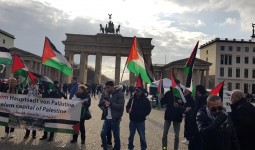 وقفة سابقة لفلسطينيين في برلين