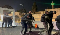 اعتقالات ليلة أمس في المسجد الأقصى