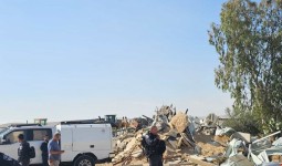 عمليات الهدم في قرية عرعرة بالنقب في الداخل الفلسطيني