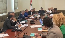 اجتماع لجنة الحوار مع الأونروا في السراي الحكومي -بيروت