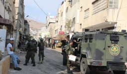 اقتحام سابق لأجهزة أمن السلطة لمخيم بلاطة في نابلس