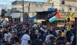 احتجاجات يوم أمس على الأوضاع المعيشيّة في قطاع غزّة