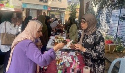 بازار المنتجات اليدوية في مخيم الدهيشة-بيت لحم
