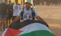 العداء الدولي الفلسطيني سامي أسعد إبراهيم نتيل