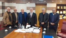 وفد اللجان الشعبية الفلسطينية يلتقي وزير التربية والتعليم في حكومة تصريف الأعمال اللبنانية