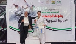 لاعب الكارتيه الفلسطيني محمد المحمد