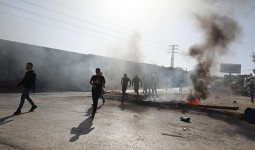 مواجهات في مخيم الجلزون - متداولة