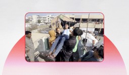 شبان يبتهجون بنجاح صديقهم - خان يونس جنوبي قطاع غزة