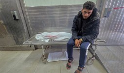 والد الطفلة الشهيدة عهد البيوك - خان يونس جنوبي قطاع غزة