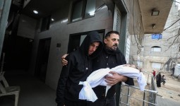 وفاة الرضيع علي أبو زور جراء البرد في غزة