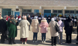 وقفة في مخيم الرشيدية