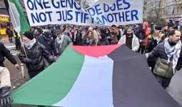 مظاهرة حاشدة دعماً لفلسطين في برلين