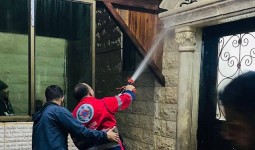 من إحراق المستوطنين مسجد دوما في نابلس..