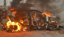 من قصف مركبة الصحفي الشهيد محمد وشاح..