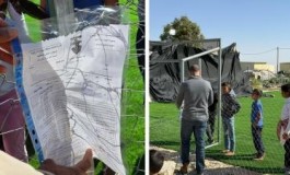 إخطار بهدم ملعب في مسافر يطا