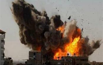 غارة جوية للنظام السوري تستهدف بلدة المزيريب