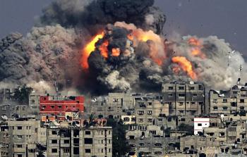 خلال العدوان الصهيوني على غزة