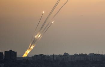 سقوط أربعة صواريخ في المستوطنات بالأراضي المحتلة بمحيط قطاع غزة