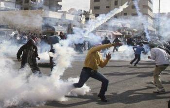 صورة أرشيفية من مواجهات سابقة مع قوات الاحتلال